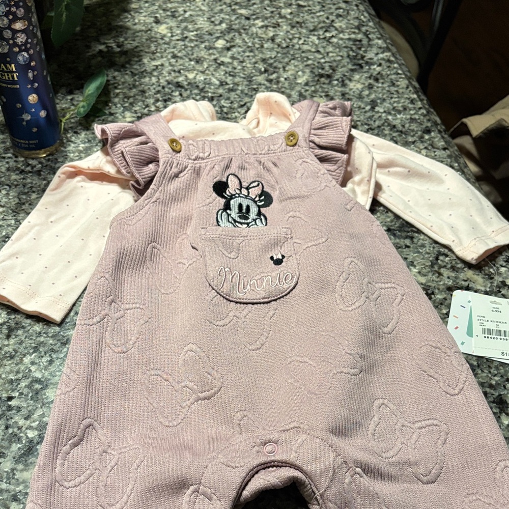 Disney Pink Minnie Mouse Kids Matching Set